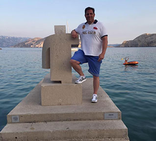 Torsten Querbach im Urlaub